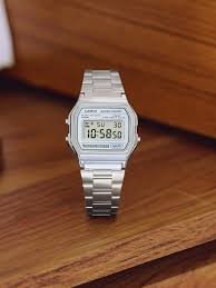 RELOJ CASIO VINTAGE A158WEA-7 - PLATEADO - 3