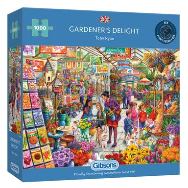 GIBSONS ROMPECABEZAS PARAÍSO DE JARDINERÍA 1000P - 1