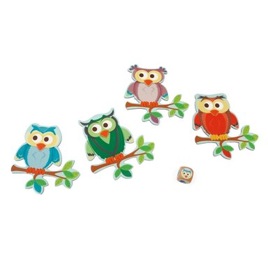 JUEGO MESA SCRATCH MINI BÚHOS ARMABLES - 1