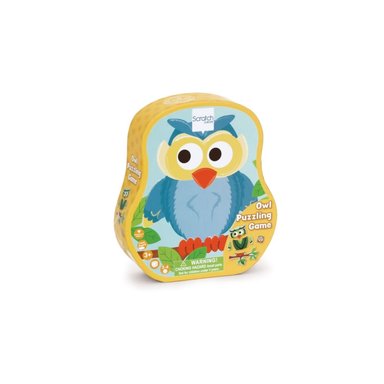 JUEGO MESA SCRATCH MINI BÚHOS ARMABLES - 3
