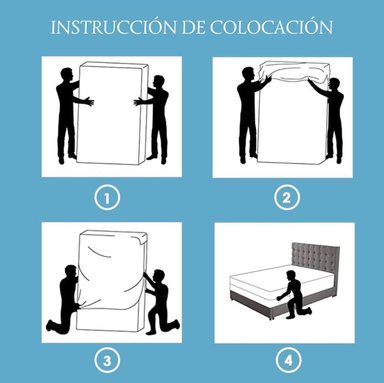 FUNDA COLCHON TEFI HOME 2 PLAZAS ALGODÓN PIMA BLANCO IMPERMEABLE - 5