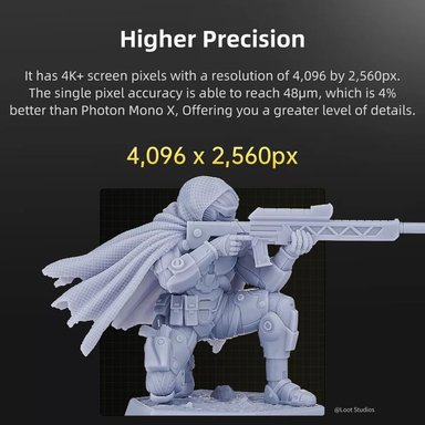 IMPRESORA 3D ANYCUBIC PHOTON MONO X2 RESINA PANTALLA LCD - 6