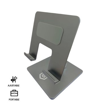 SOPORTE ST HS221-CS-GY SYT TABLET CORPORATIVOS FOR BUSINESS ALUMINIO HS221-CS GRIS CELULAR - 1