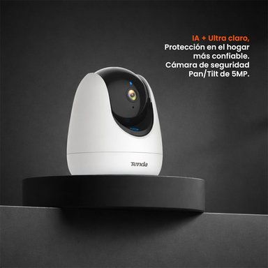 TENDA CÁMARA DE SEGURIDAD WIFI 6 5MP 360° CP7 AUDIO IA VISIÓN NOCTURNA - 5