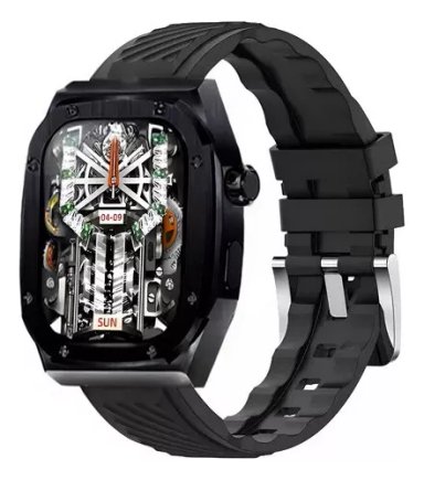 LG61 MAX - SMARTWATCH RELOJ INTELIGENTE CON CORREA NEGRA - 2