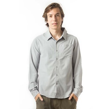 CAMISA HOMBRE CUMBERLAND GRIS - 1
