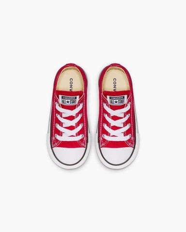 ZAPATILLAS NIÑOS CHUCK TAYLOR ALL STAR CANVAS ROJO V4 - 5