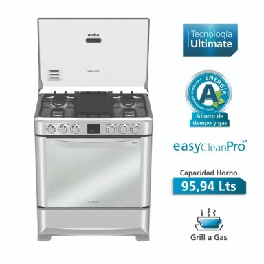 COCINA A GAS MABE 5 HORNILLAS CMP7670FX0 DE PISO - 1