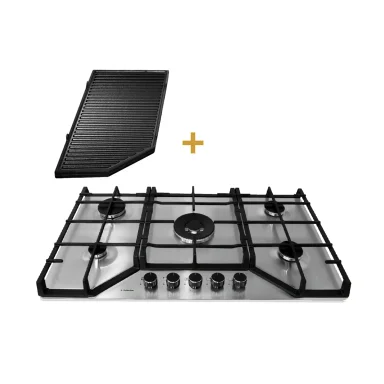 ENCIMERA A GAS SOLE 76CM SOLCO064 + PARRILLA SOLPAR001 - 1