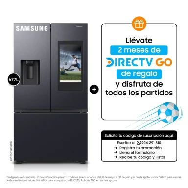 REFRIGERADORA SAMSUNG FRENCH DOOR NO FROST RF32CG5910B1PE 677 L - 1