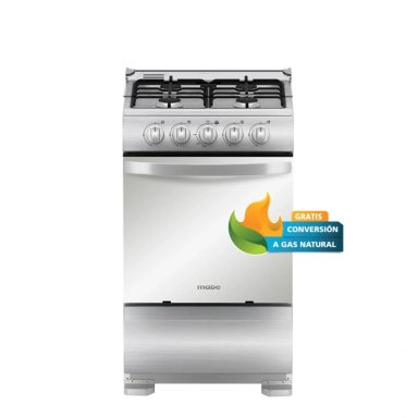 COCINA A GAS 52CM INOX MABE TX5110P2 - 1