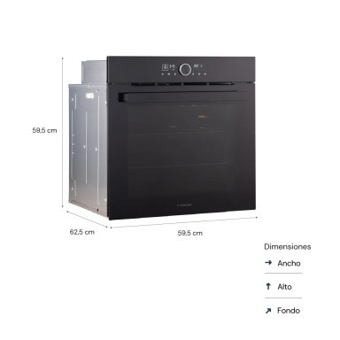HORNO EMPOTRABLE ELÉCTRICO SOLE 3120SOLHO026 75 LT - 3