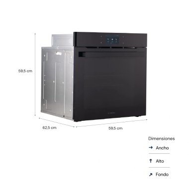 HORNO EMPOTRABLE ELÉCTRICO SOLE 3120SOLHO028 75 LT - 3