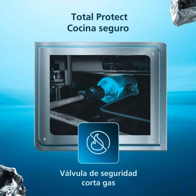 COCINA GAS LICUADO MABE 4 QUEMADORES CMP6085FX1 - 7