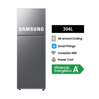 REFRIGERADORA SAMSUNG TOP MOUNT FREEZER NO FROST 304L SIN DISPENSADOR RT31DG5120S9PE - 1