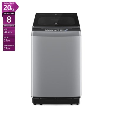 LAVADORA ELECTROLUX 17KG CARGA SUPERIOR SILENT INVERTER TECHNOLOGY EWIJ17F2XSYG - 1