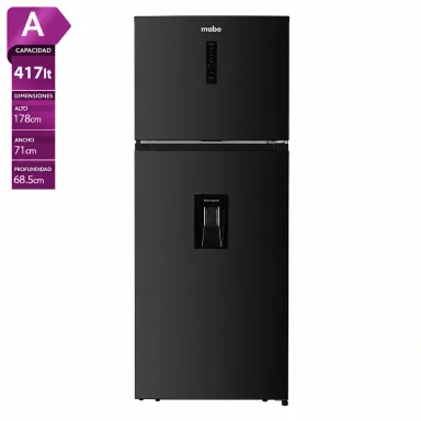 REFRIGERADORA MABE TOP FREEZER NO FROST RMN415PAPRP0 417L - 1