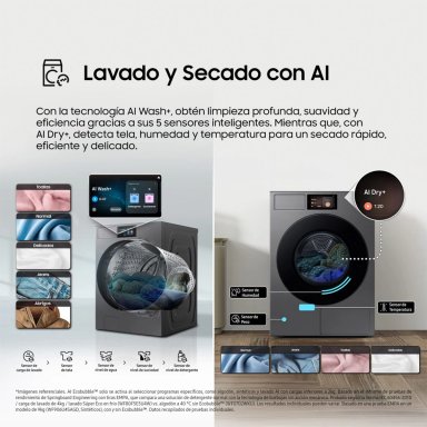 CENTRO DE LAVADO SAMSUNG BESPOKE AI 25KG 17KG - 6
