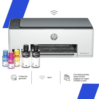 IMPRESORA MULTIFUNCIONAL HP SMART TANK 580 TODO EN UNO INALÁMBRICA - 1