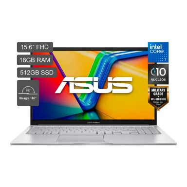 LAPTOP ASUS VIVOBOOK 15 X1504VA-BQ4587W INTEL CORE 7 150U 16GB 512SSD 15.6" FHD - 1