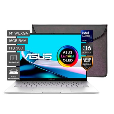 LAPTOP ASUS ZENBOOK UX3405CA-QL574W INTEL CORE ULTRA 7 16GB RAM 1TB SSD 14” - 1