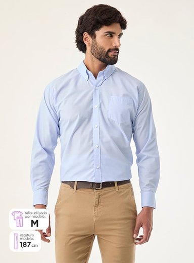 CAMISA MANGA LARGA HOMBRE KENNETH STEVENS - 1