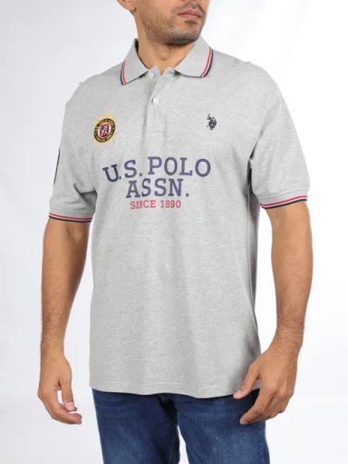 POLO MANGA CORTA ALGODÓN HOMBRE US POLO USJPM-57-9873PER - 1