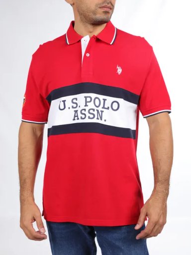POLO MANGA CORTA ALGODÓN HOMBRE US POLO USJPM-57-9890PER - 1