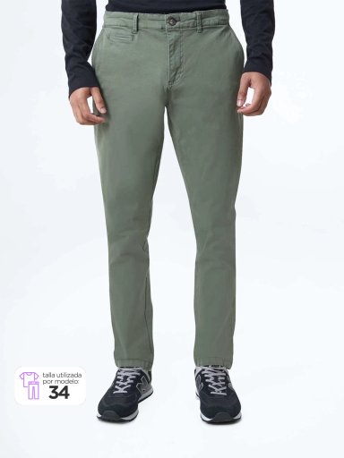 PANTALÓN ALGODÓN HOMBRE CACHAREL SPORT - 1