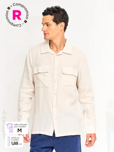 CAMISA MANGA LARGA HOMBRE MARQUIS ANDORRA - 1
