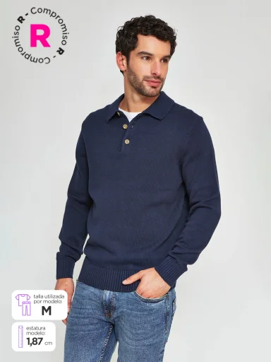 SWEATER HOMBRE NAVIGATA - 1