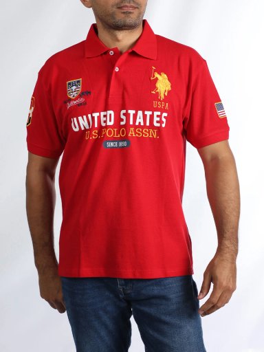 POLO ALGODÓN MANGA CORTA HOMBRE US POLO - 1