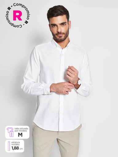 CAMISA MANGA LARGA HOMBRE CACHAREL - 1