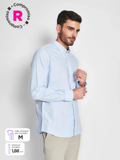 CAMISA MANGA LARGA HOMBRE CACHAREL - 1