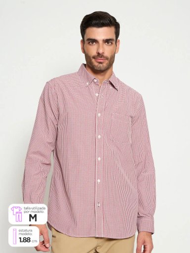 CAMISA MANGA LARGA HOMBRE KENNETH STEVENS - 1
