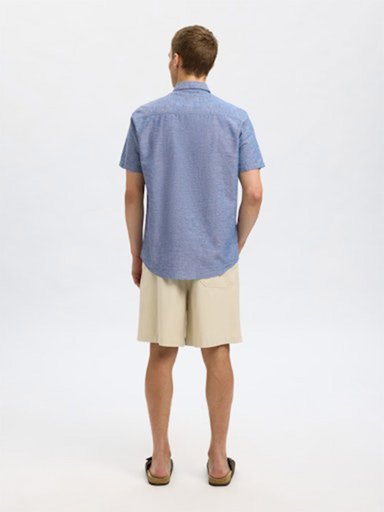 CAMISA MANGA CORTA ALGODÓN HOMBRE SELECTED - 3