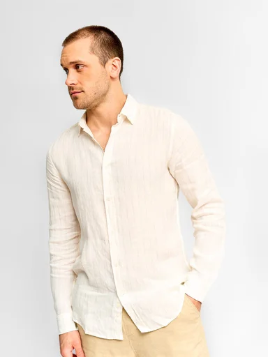 CAMISA MANGA LARGA HOMBRE CACHAREL ALINEA - 1