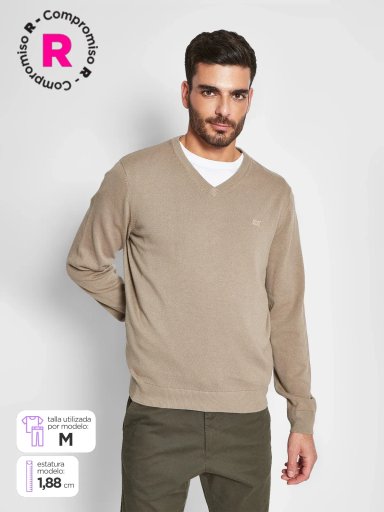 CHOMPA HOMBRE NAVIGATA V NECK - 1