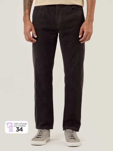 PANTALÓN ALGODÓN HOMBRE KENNETH STEVENS COTELÉ - 1