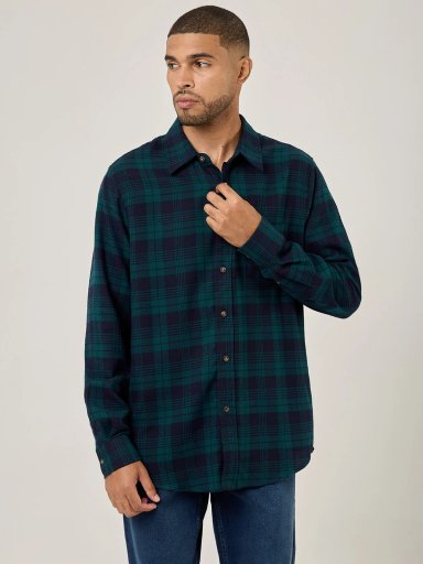 CAMISA MANGA LARGA HOMBRE KENNETH STEVENS - 1