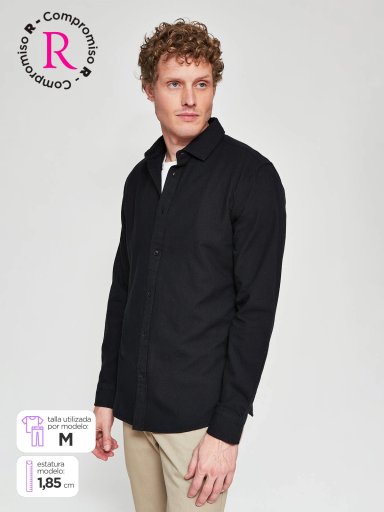 CAMISA MANGA LARGA HOMBRE CACHAREL AJAZ - 1
