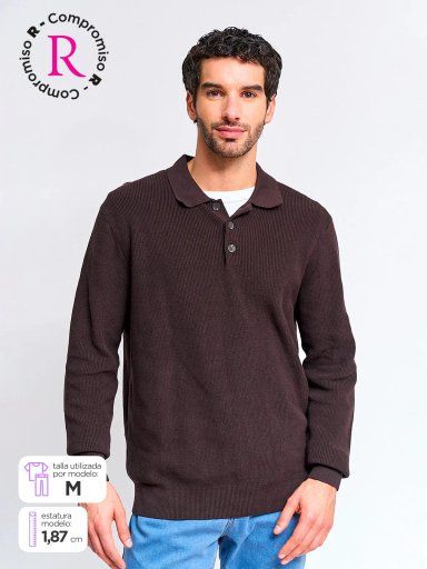 CHOMPA HOMBRE NAVIGATA HALF ZIPPER ANGELA - 1