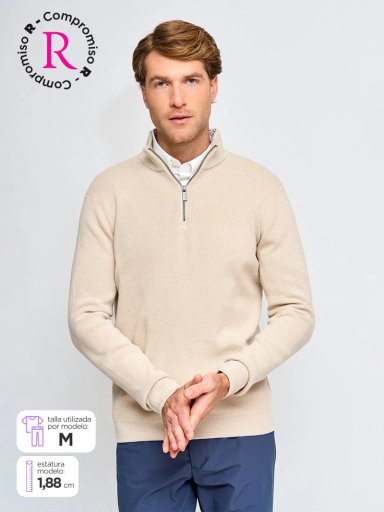 SWEATER ALGODÓN HOMBRE CACHAREL ADONIS - 1