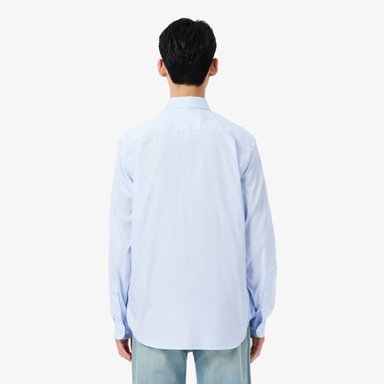 CAMISA MANGA LARGA ALGODÓN HOMBRE LACOSTE CH2933 BLANCO - 3
