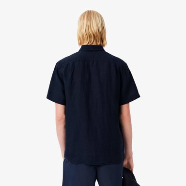 CAMISA MANGA CORTA HOMBRE LACOSTE CH5699 BLANCO - 3
