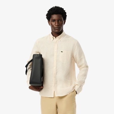 CAMISA MANGA LARGA HOMBRE LACOSTE CH6985 CELESTE - 1