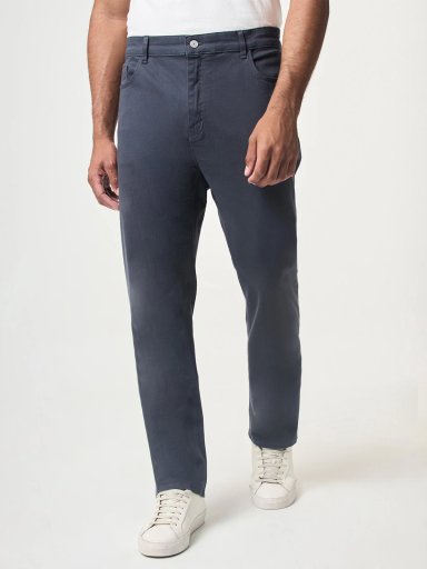 PANTALÓN SLIM HOMBRE LACOSTE HH2343 CAFÉ - 1