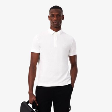 POLO MANGA CORTA HOMBRE LACOSTE PH5522 CAFÉ - 1
