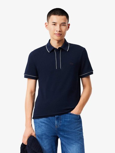 POLO MANGA CORTA ALGODÓN HOMBRE LACOSTE - 1