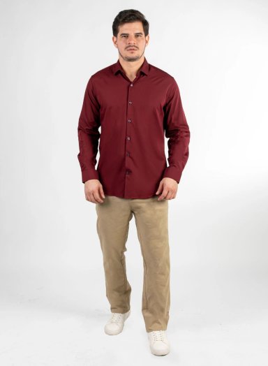 CAMISA MANGA LARGA HOMBRE OSCAR DE LA RENTA CASUAL - 1